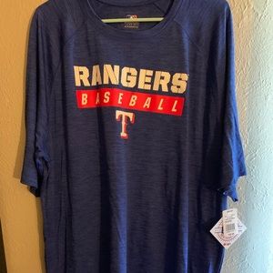 Texas rangers baseball shirt brand new with tags